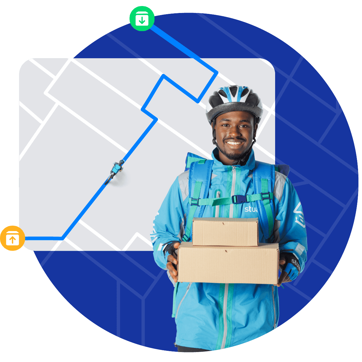 __Connectez-vous à la plus grande flotte de coursiers indépendants géolocalisés